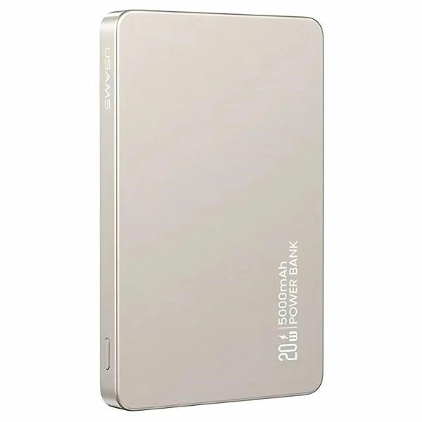 Indukciós Powerbank 5000mAh 20W Gyors Töltés