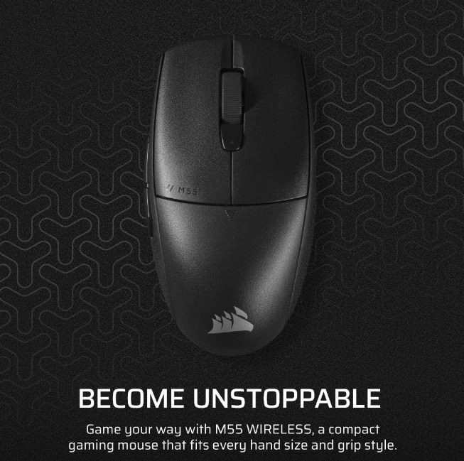 Corsair M55 vezeték nélküli gamer egér
