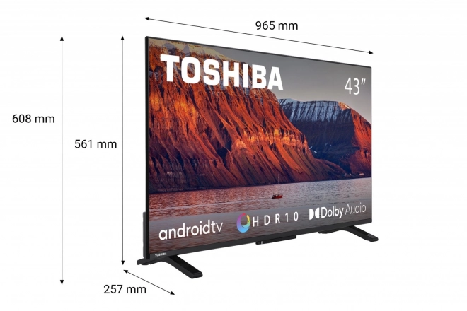 43 hüvelykes LED televízió 43LA2363DG