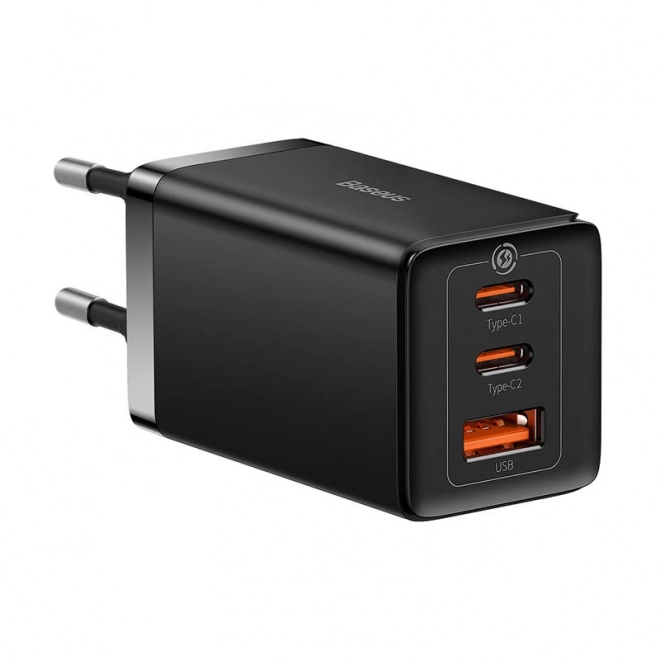 Baseus gan5 pro töltő 2xUSB-C és USB, 65 W