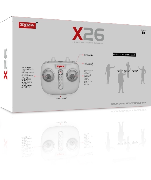 Syma fekete RC Dron X26