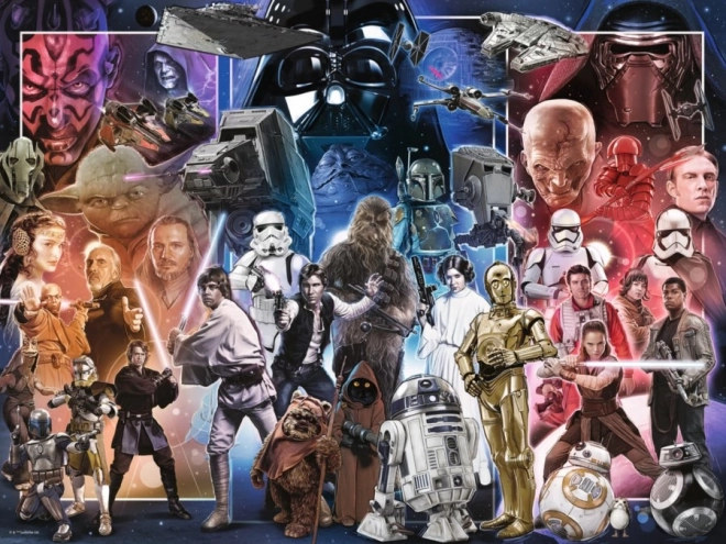 Star Wars Disney puzzle 1500 darabos