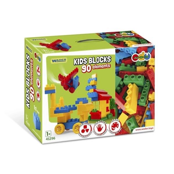 Kids blocks építőkészlet 90 darabos