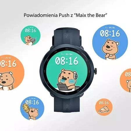 Maimo Watch R okosóra GPS Kapcsolattal Android és iOS számára