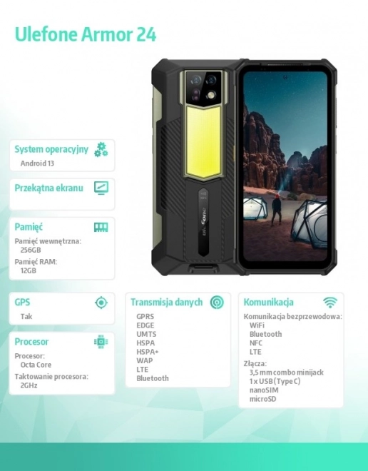 Ulefone Armor 24 okostelefon