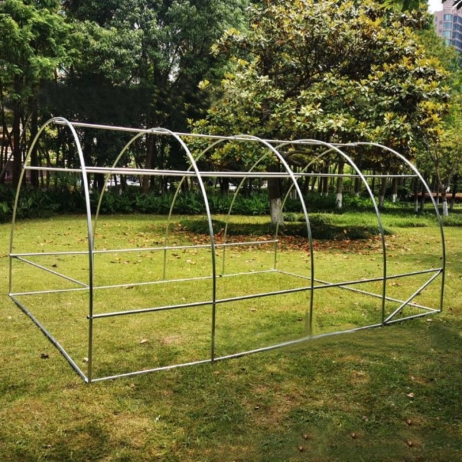 Kerti fóliasátor üvegház 4x2,5x2m 10m² zöld
