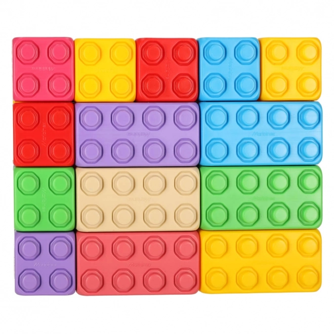 Marioinex színes építőkockák junior 60 darabos készlet