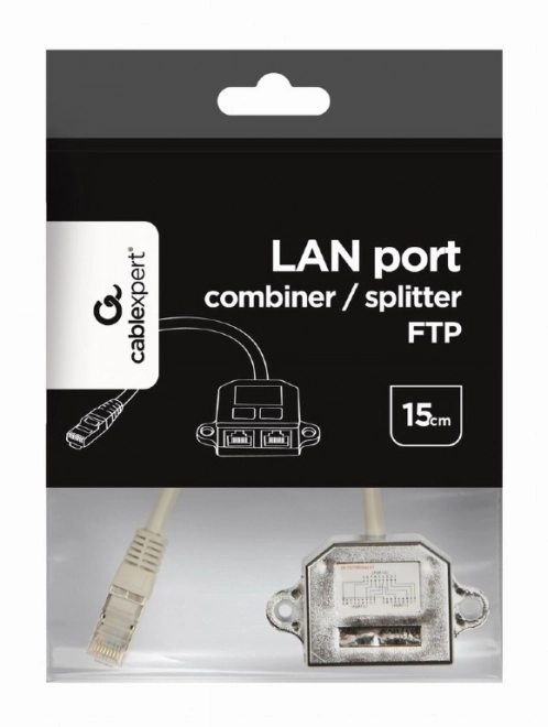 Lan RJ-45 splitter adapter 2xRJ-45 FTP