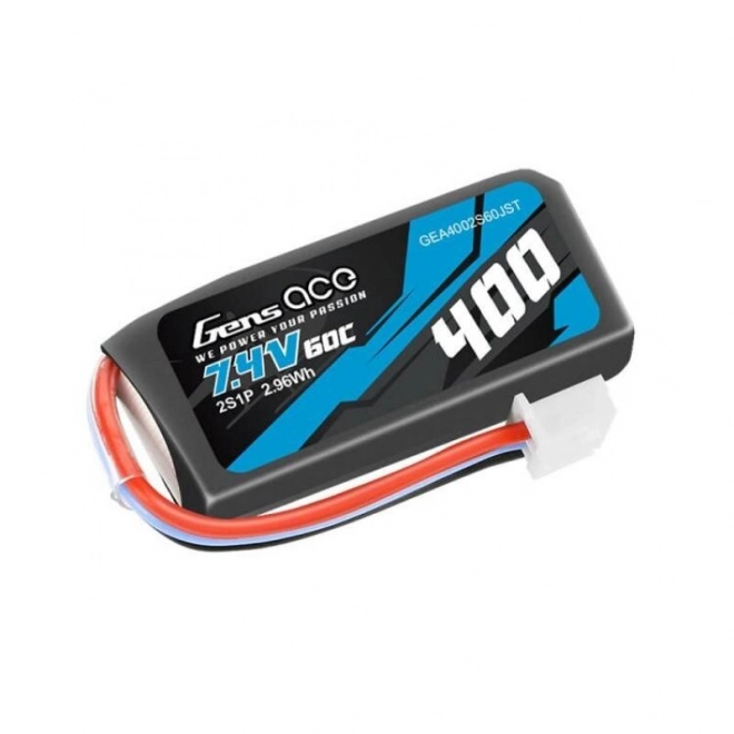 Gens Ace akkumulátor 400mAh 7,4V 60C JST csatlakozóval