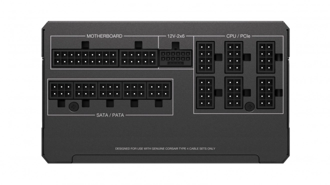 Táp moduláris RMx széria 1000W ATX 3.1 arany