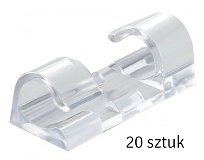 Kábel Szervező Klipsz 20 Db