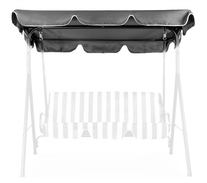 Vízálló kerti hinta tető 200x120 cm szürke ModernHome