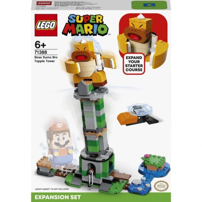 LEGO Super Mario boss sumo testvér és omladozó torony bővítő szett