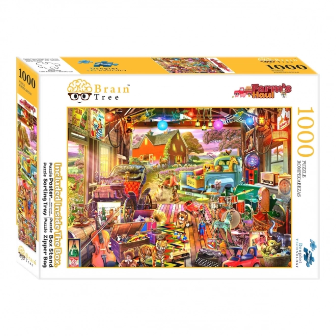 Brain Tree 1000 darabos puzzle