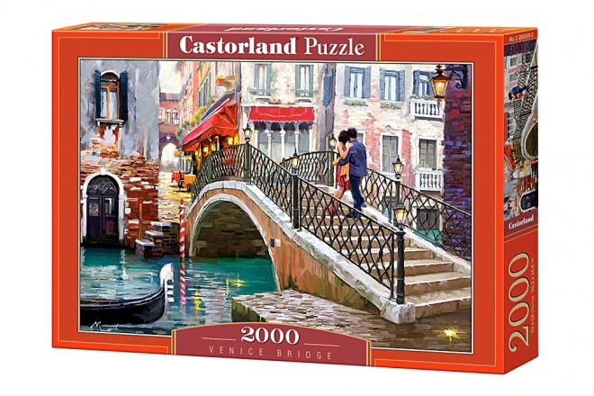 CASTORLAND Puzzle 2000 darabos Velencei híd - Velencei híd 92x68cm