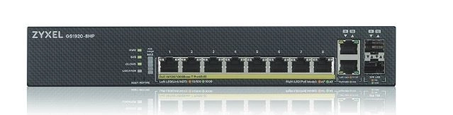 Zyxel GS1920-8HPv2 PoE átkapcsoló 10 porttal