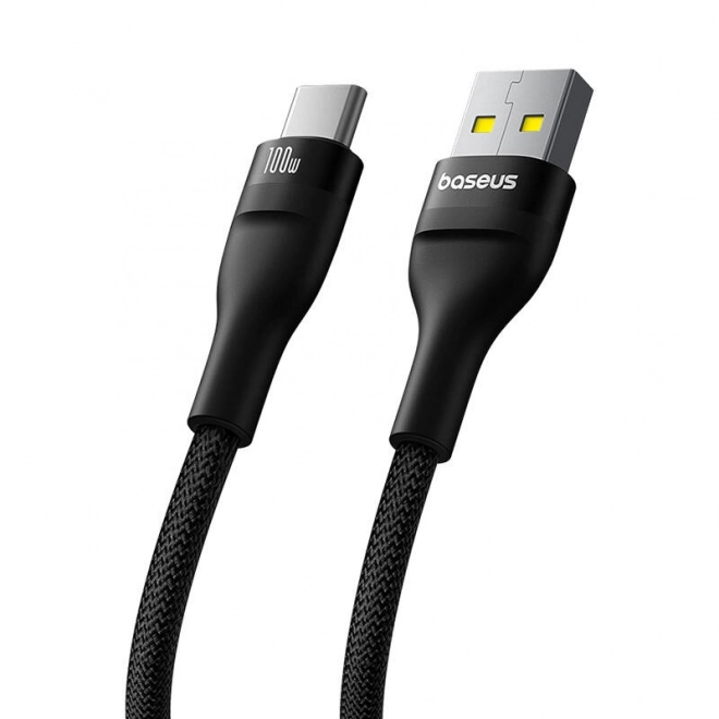 Baseus gyors töltő és adatkábel Flash 2 USB-C 100W, 2m