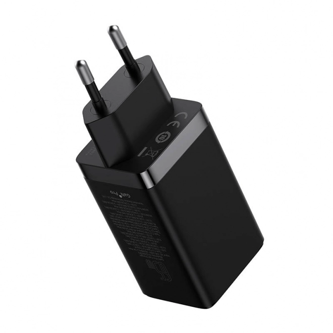 Baseus gan5 pro töltő 2xUSB-C és USB, 65 W