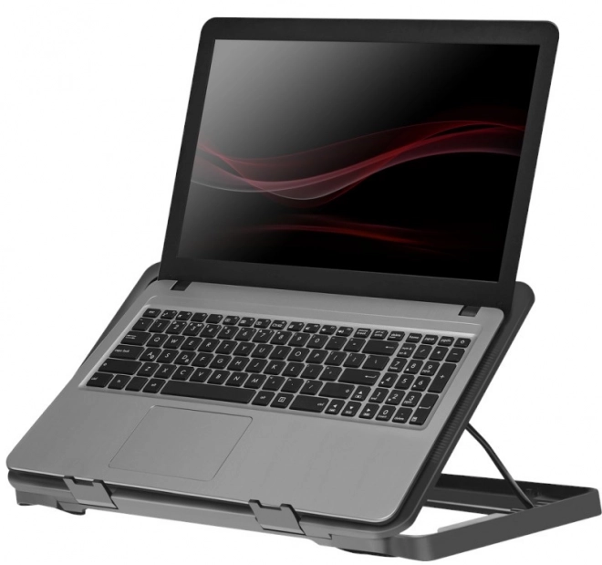 Fém laptophűtő állvány 15,6"-17"