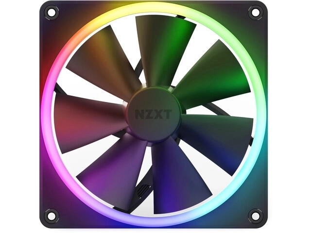 Rgb világítású csendes ventilátor 140mm fekete