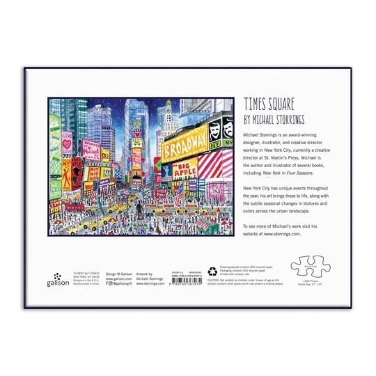 Times Square 1000 darabos Galison puzzle