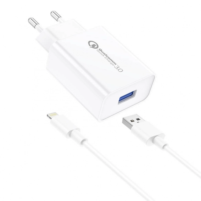 Gyors töltő Foneng kábel USB-Lightninggal