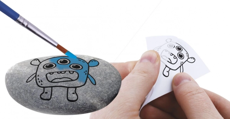 Egyszerű festés sablonokkal