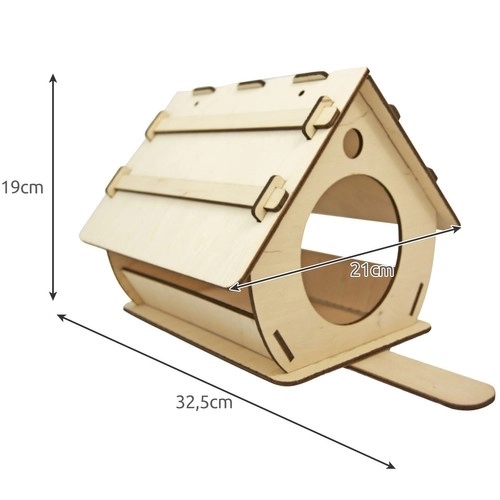 Fa madáretető DIY készlet
