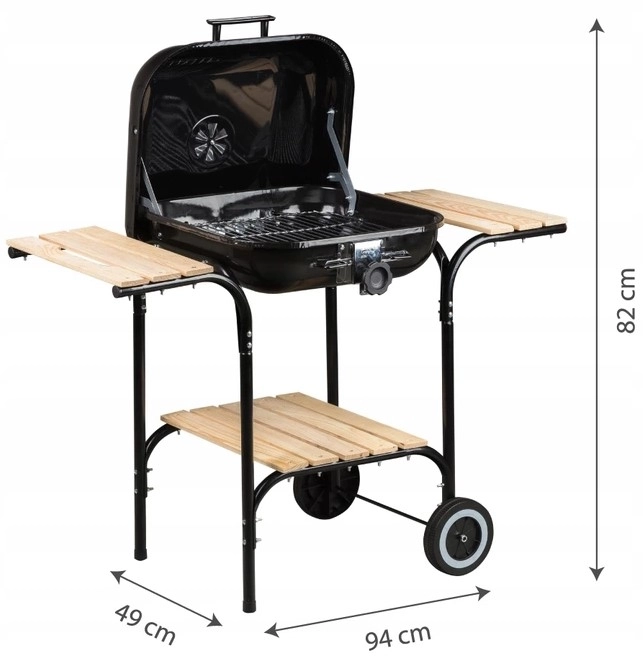 ModernHome kerti grill tetővel