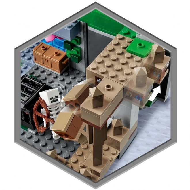 Lego Minecraft - A csontváz barlangja