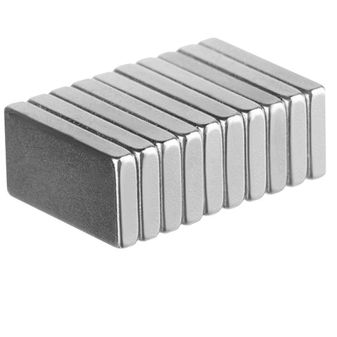Neodímium mágnes készlet - 10 darab – 1 x 0,5 x 0,1 cm