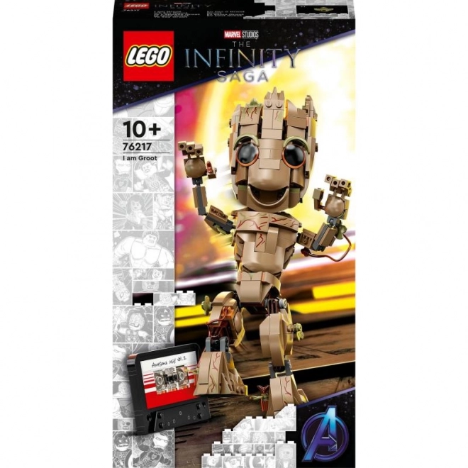 Lego szuper hősök - én vagyok groot