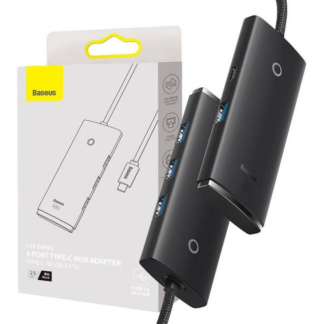 Baseus lite usb-c hub 4-portos