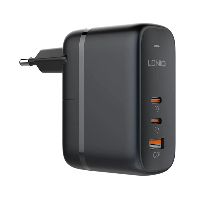 Usb-c töltő Gan LDNIO 65W fekete