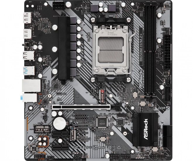 MicroATX alaplap HDMI/DP és DDR5 RAM támogatással