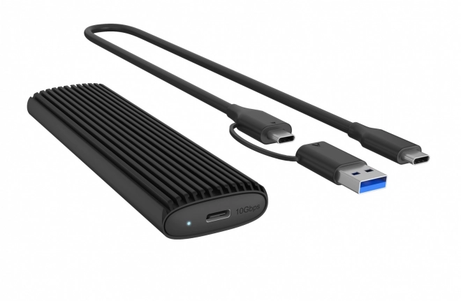 Alumínium SSD ház USB Type-C csatlakozással
