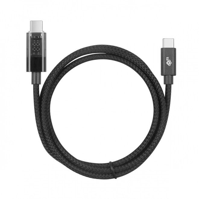USB-C - USB-C kábel LED töltési teljesítményjelzővel (1 m, 100 W)
