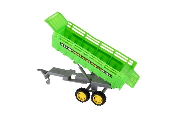 Traktor utánfutóval gyerekeknek