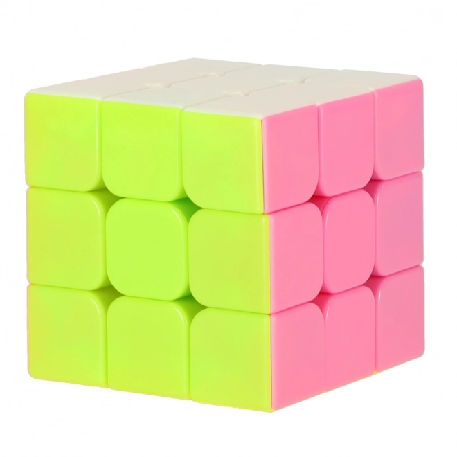 Logikai játék neon színű kirakó kocka 3x3x3