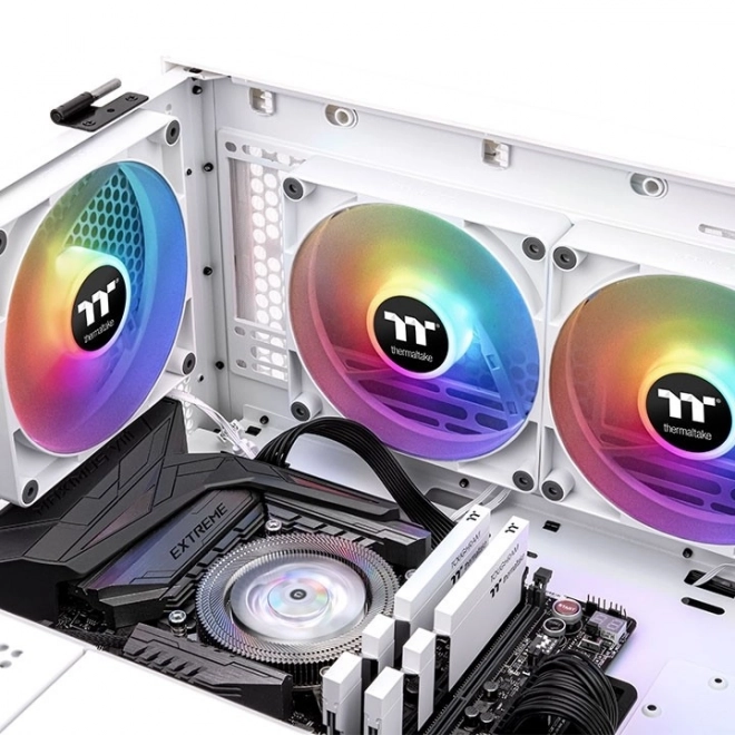 Thermaltake CT120 ARGB 12cm ventilátor 2 darab hófehér