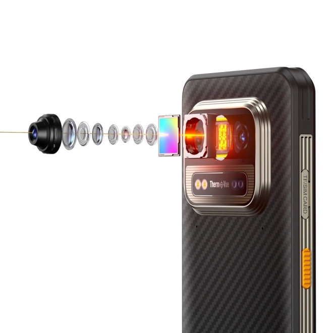 Armor 25T okostelefon 4G 8/256GB IP69K termovízióval Frost Black