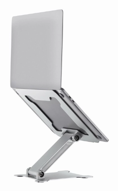 Összecsukható ezüst laptop állvány 15,6 col