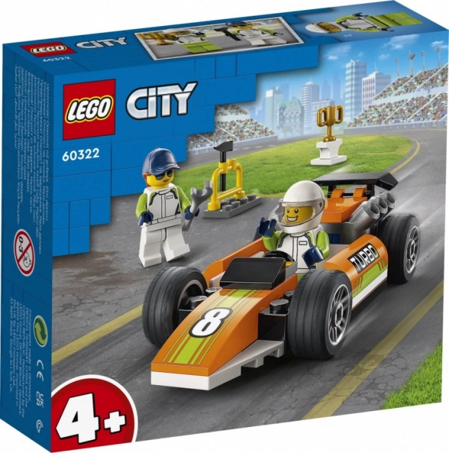 Lego city versenyautó készlet