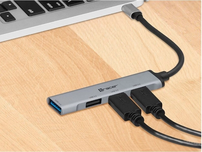 Tracer USB-C 4 portos USB elosztó