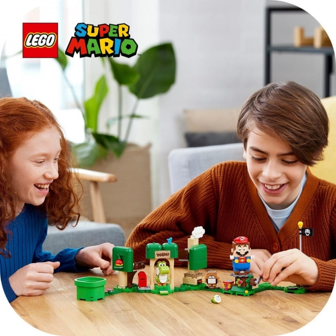 Lego Super Mario Yoshi ajándékháza készlet