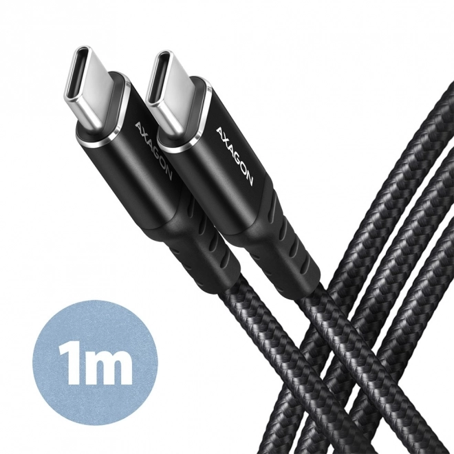 Prémium USB-C - USB-C adat- és töltőkábel 1m