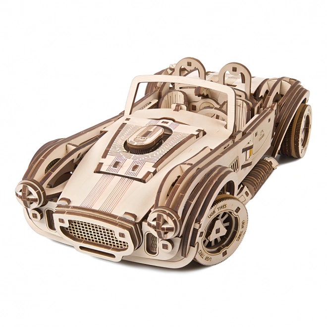 Ugears 3D puzzle Versenyautó Drift Cobra