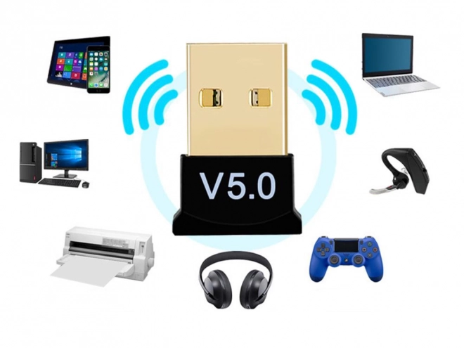 Gyors USB Bluetooth 5.0 Adapter
