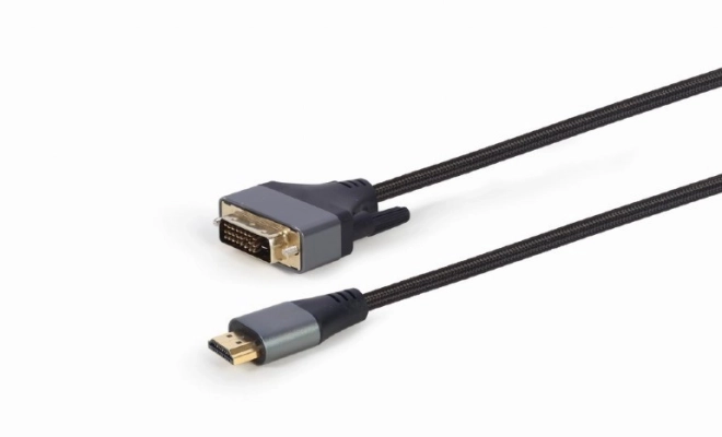 Hdmi dvi adapterkábel aranyozott csatlakozókkal 1.8m