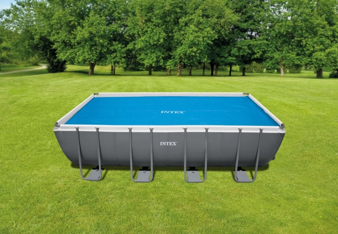 Napkollektoros ponyva medencéhez 549 cm INTEX